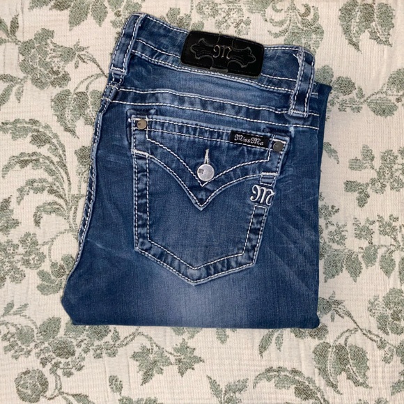 Miss Me Denim - Miss Me Dark Blue Skinny Jeans